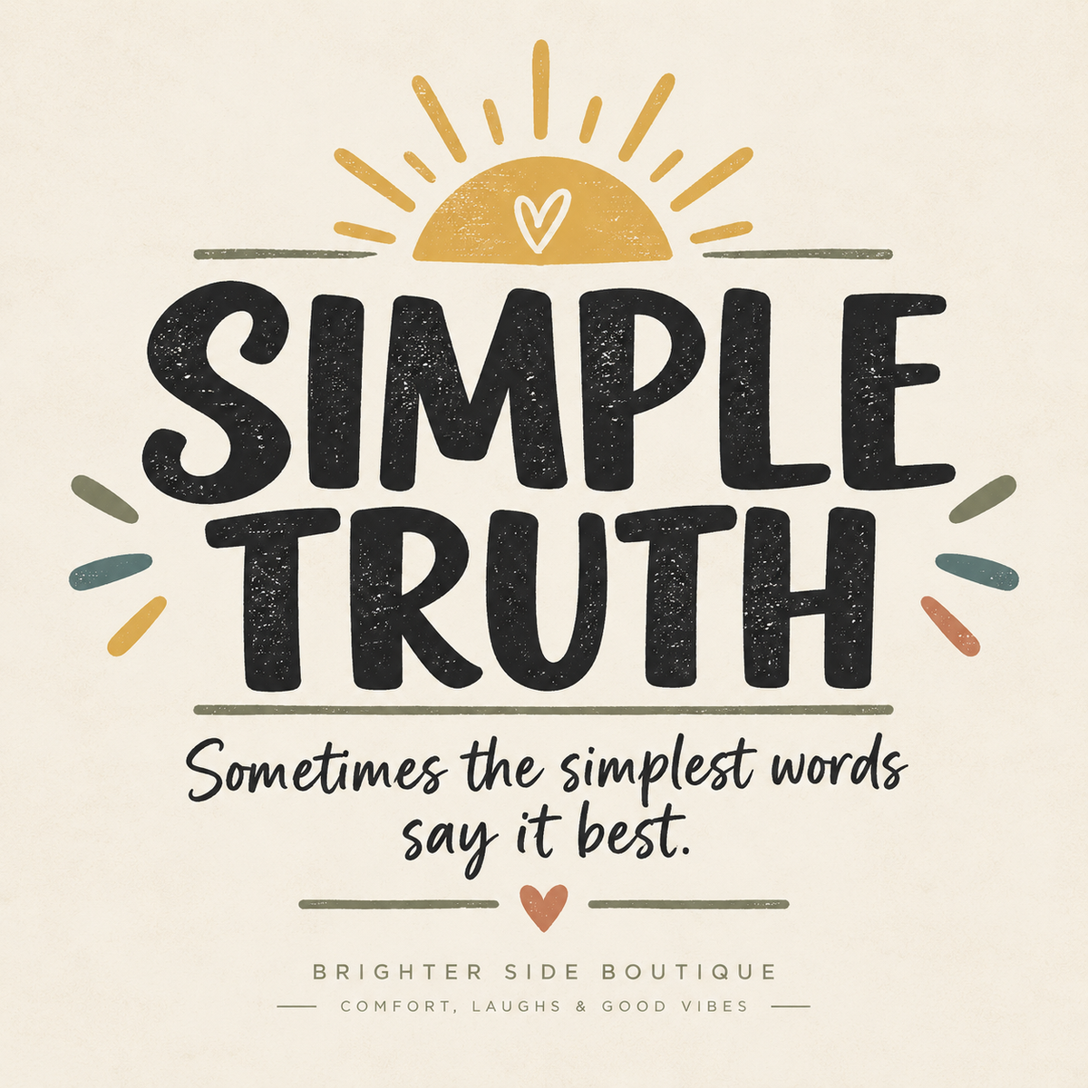 Simple Truth