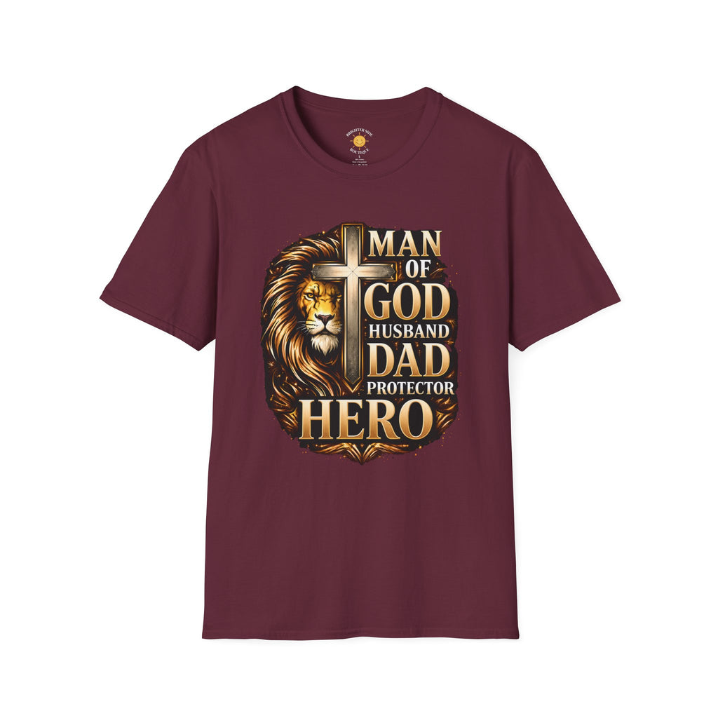 Lionhearted Man of God T-Shirt