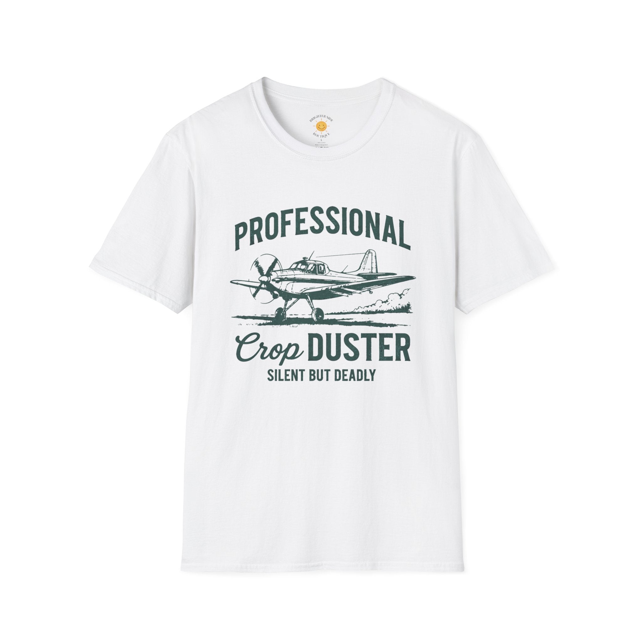 Silent But Deadly Crop Duster T-Shirt
