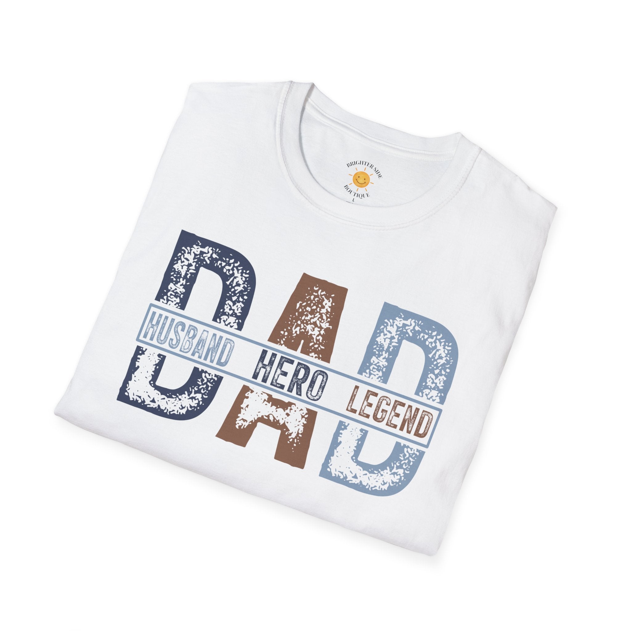 Dad: Husband Hero Legend T-Shirt