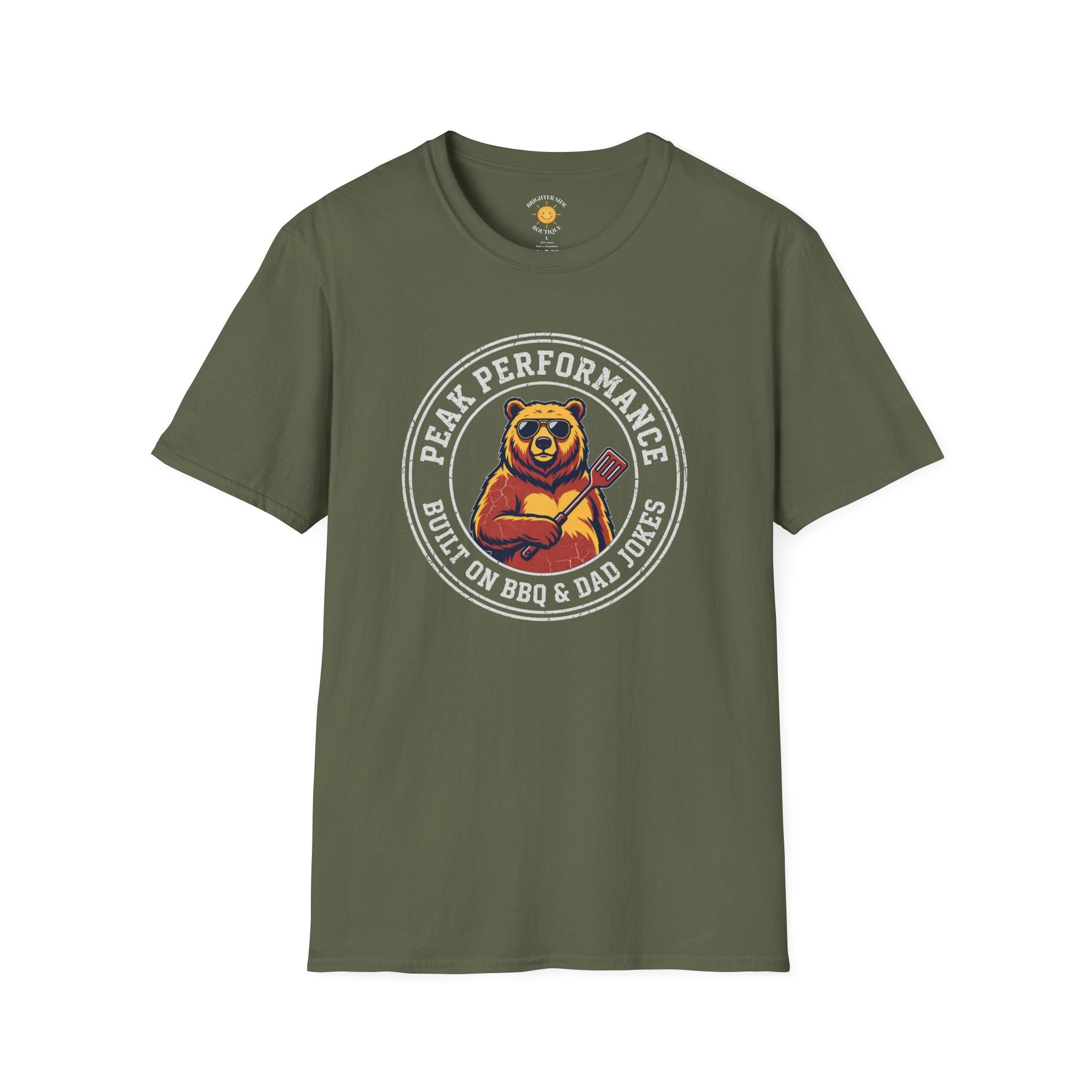 Built on BBQ & Dad Jokes T-Shirt