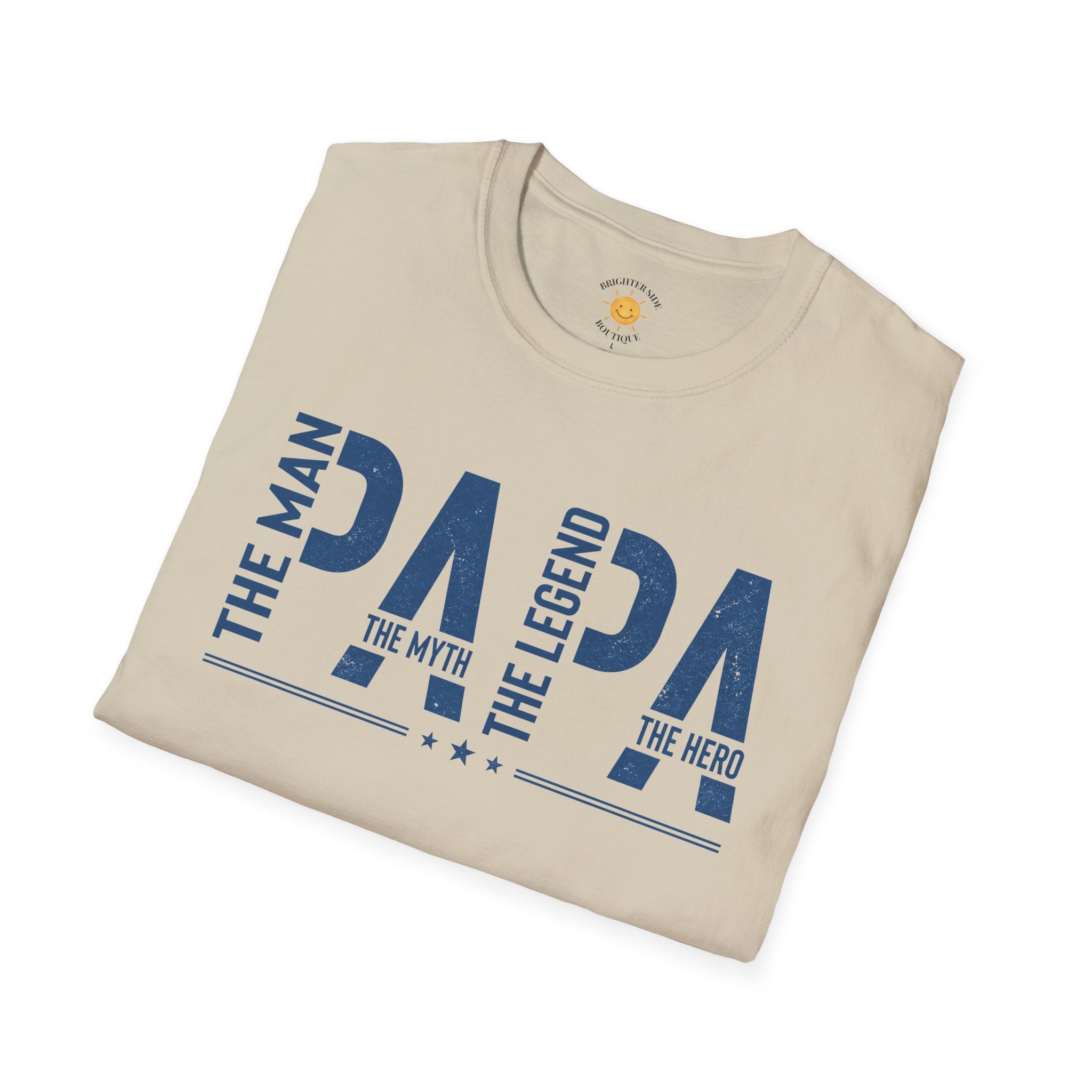 Papa: Man, Myth, Legend, Hero T-Shirt