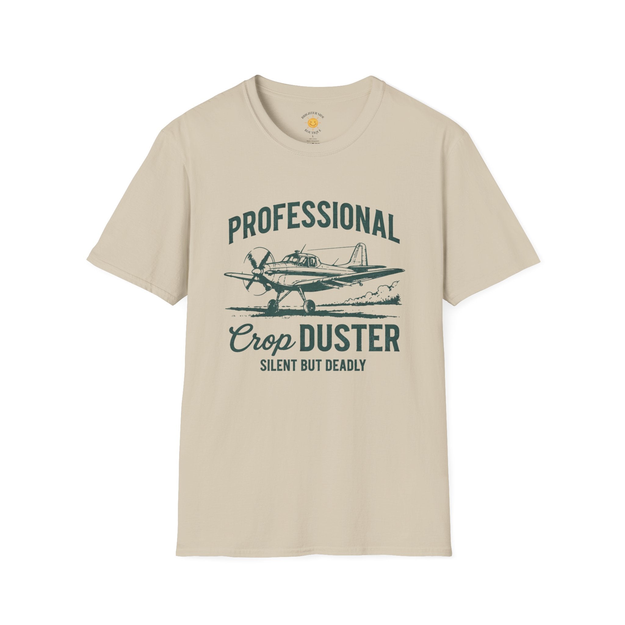 Silent But Deadly Crop Duster T-Shirt