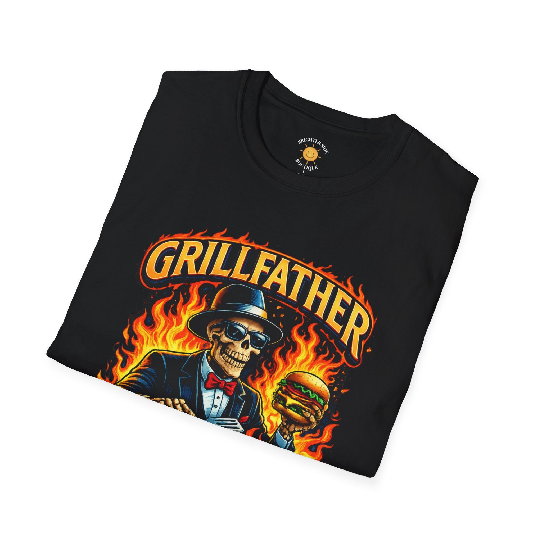 Grillfather Skeleton T-Shirt