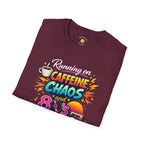 Caffeine, Chaos and 80's Lyrics T-Shirt