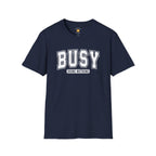 Busy Doing Nothing Varsity Humor T-Shirt