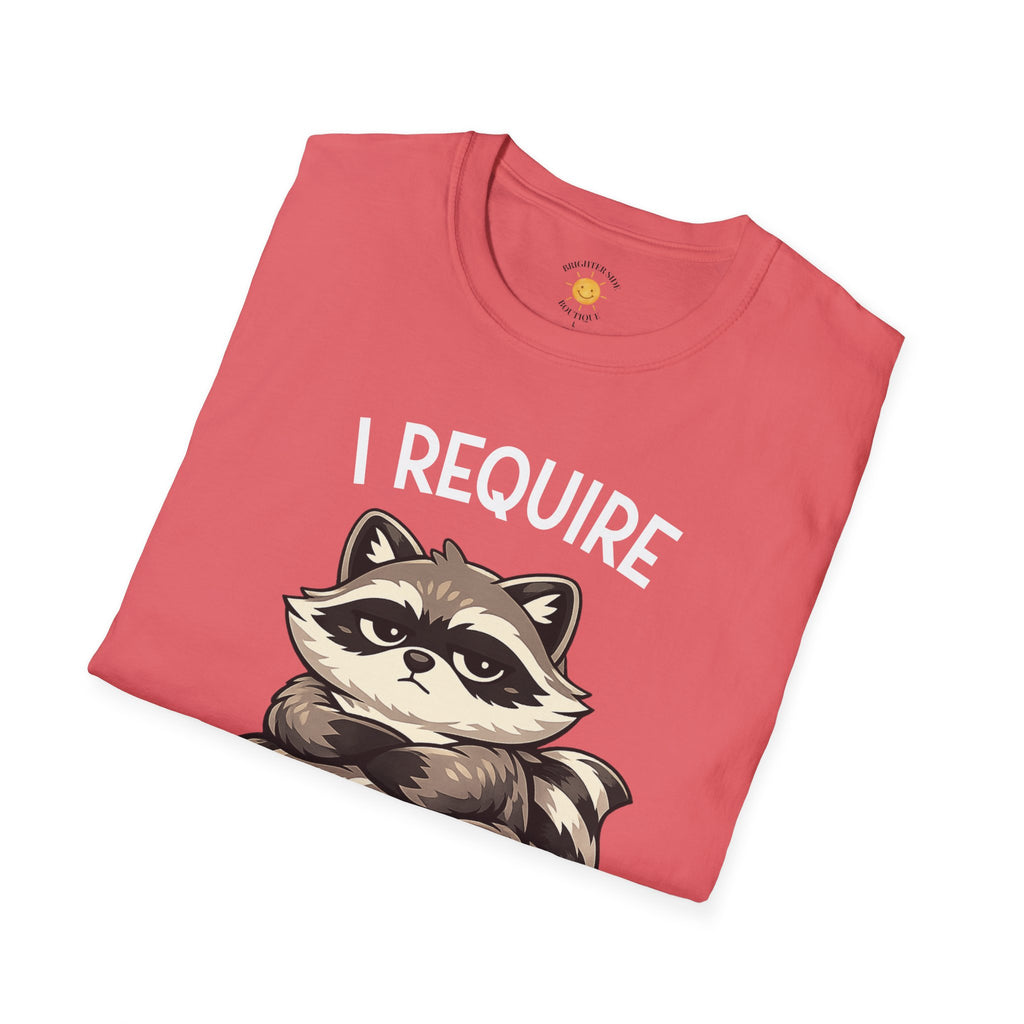 I Require Snacks T-Shirt