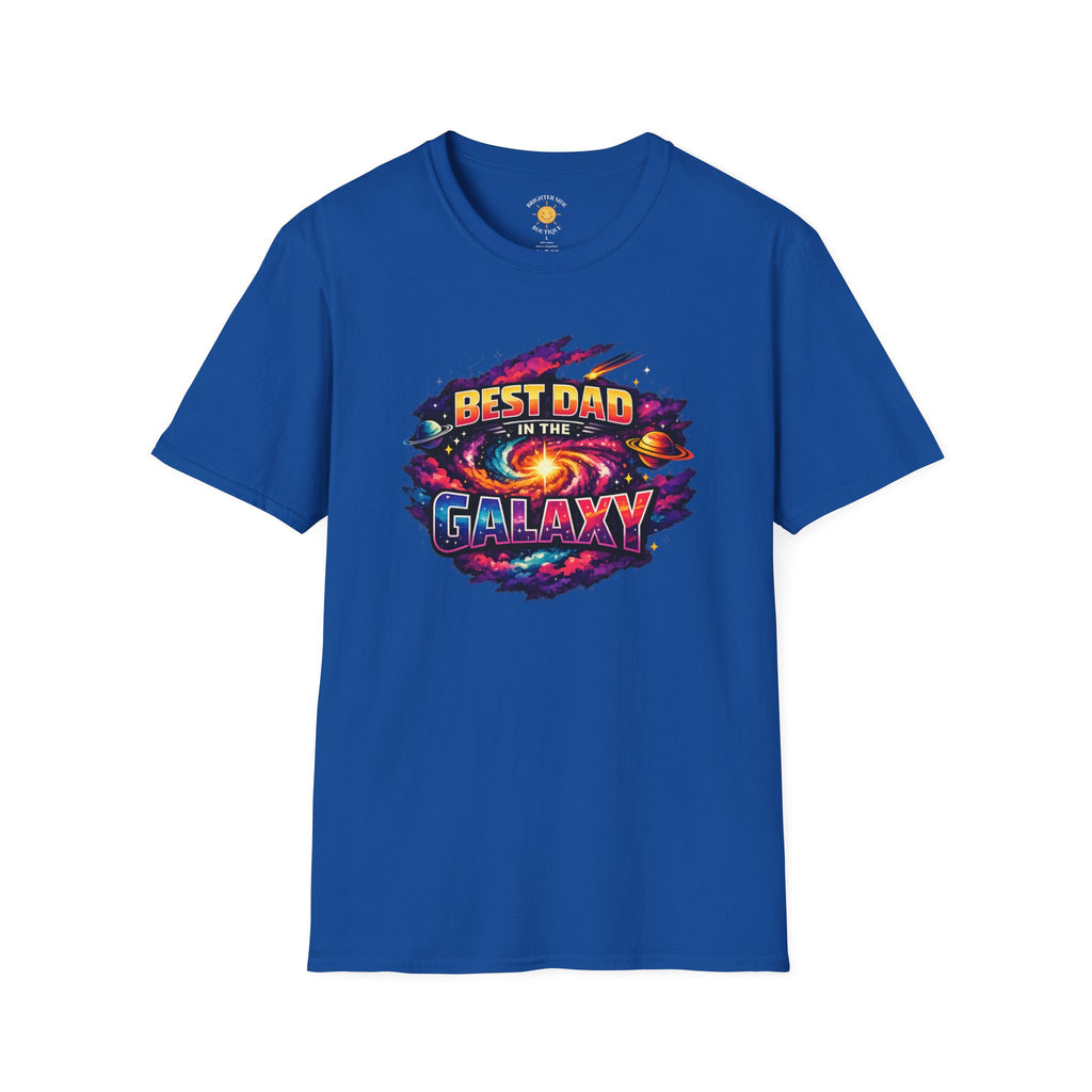 Best Dad In The Galaxy Space Dad T-Shirt