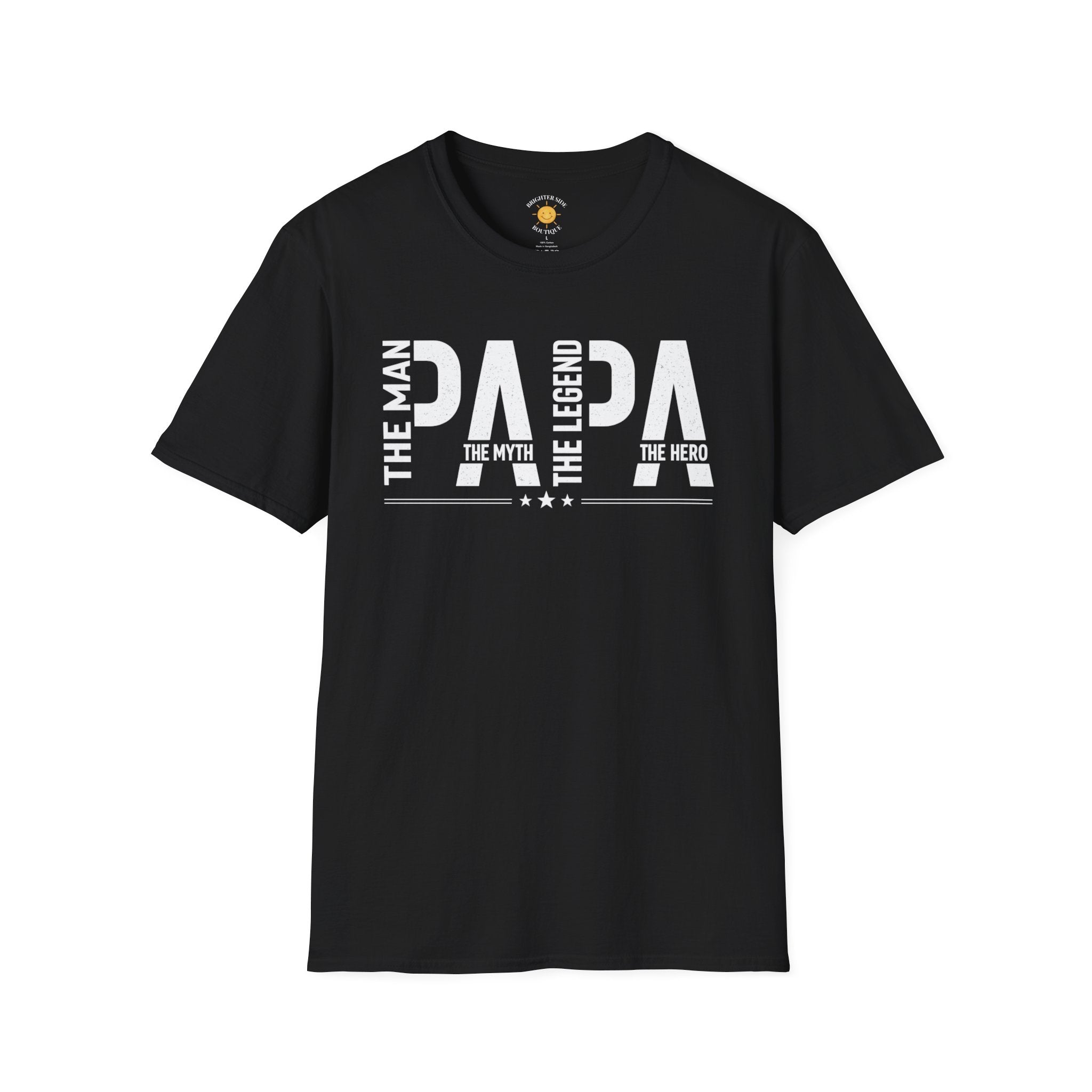 Papa: Man, Myth, Legend, Hero T-Shirt