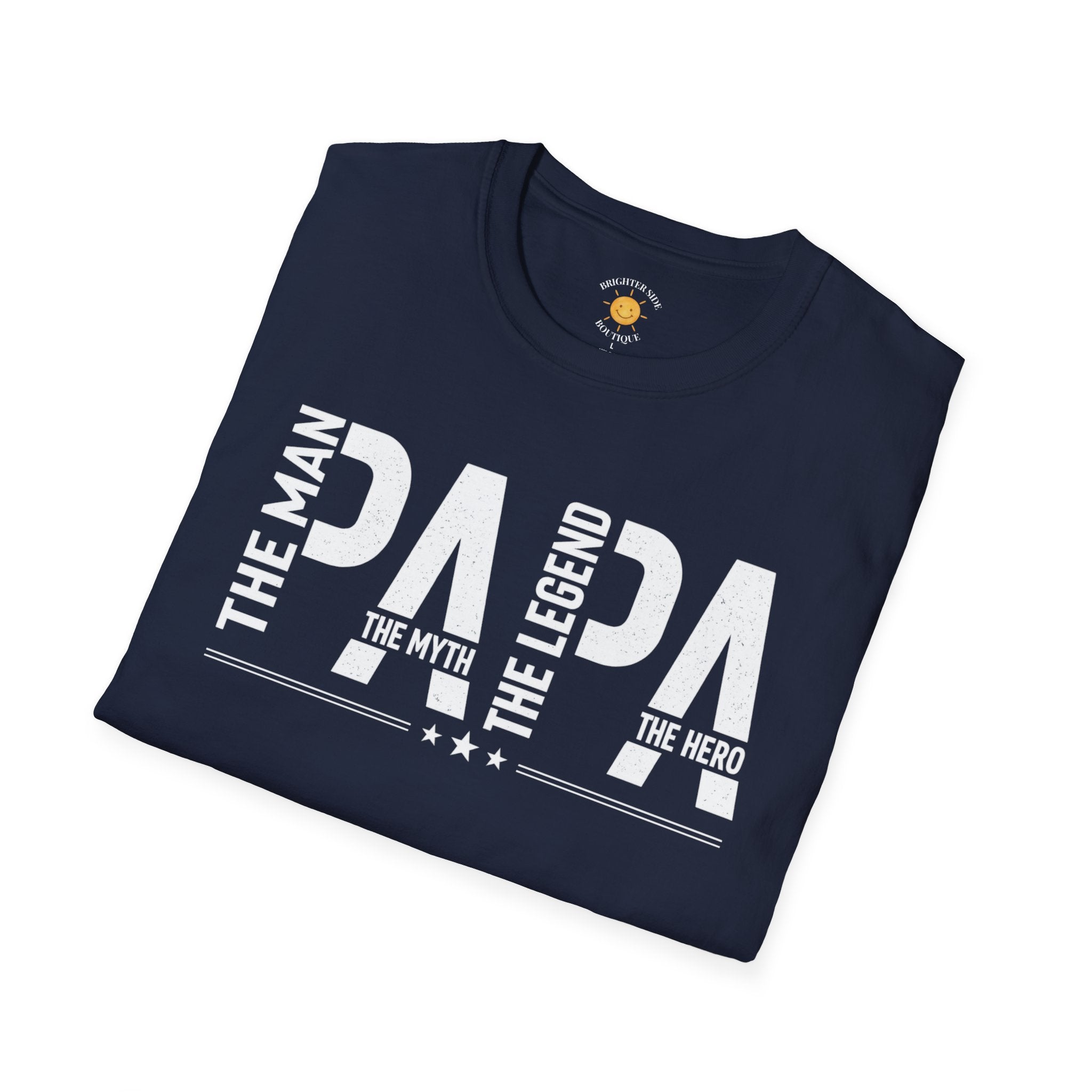 Papa: Man, Myth, Legend, Hero T-Shirt