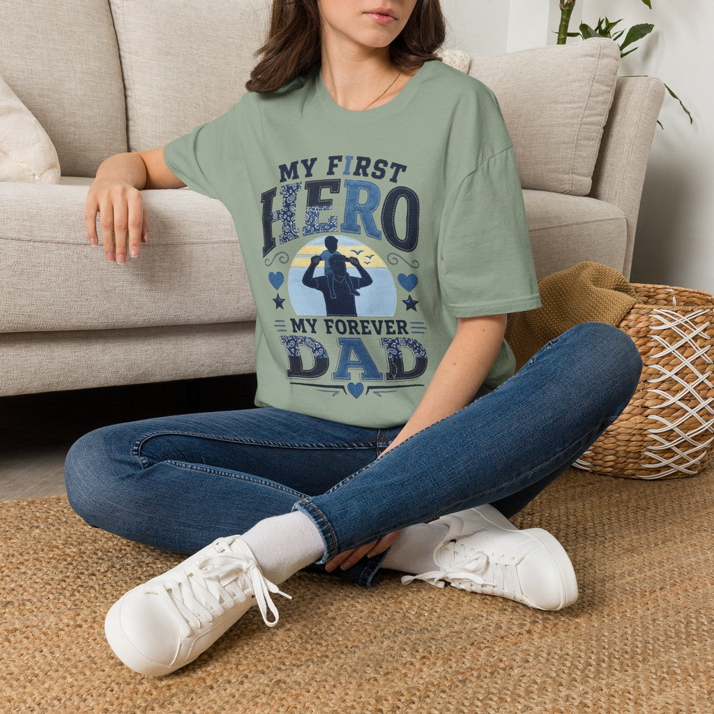 My First Hero Forever Dad T-Shirt