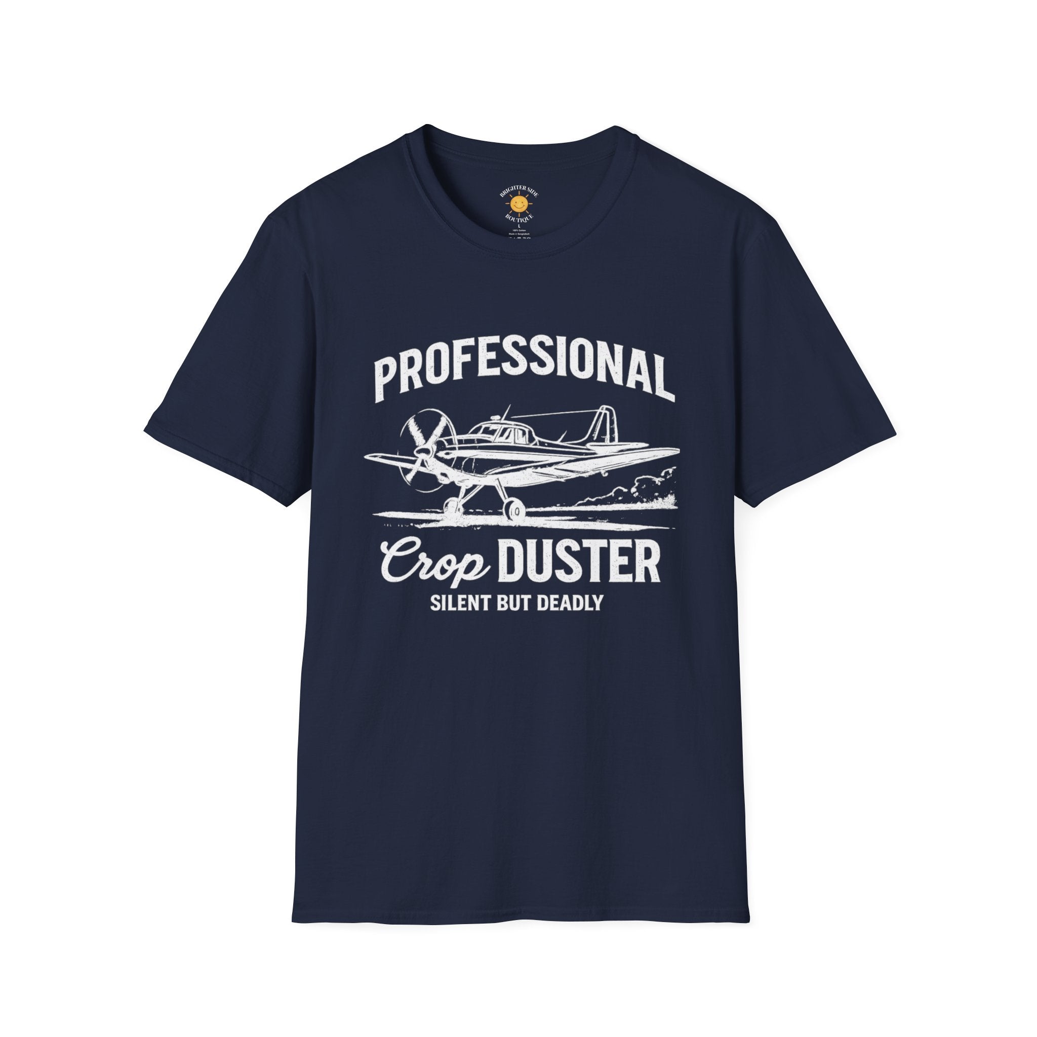 Silent But Deadly Crop Duster T-Shirt