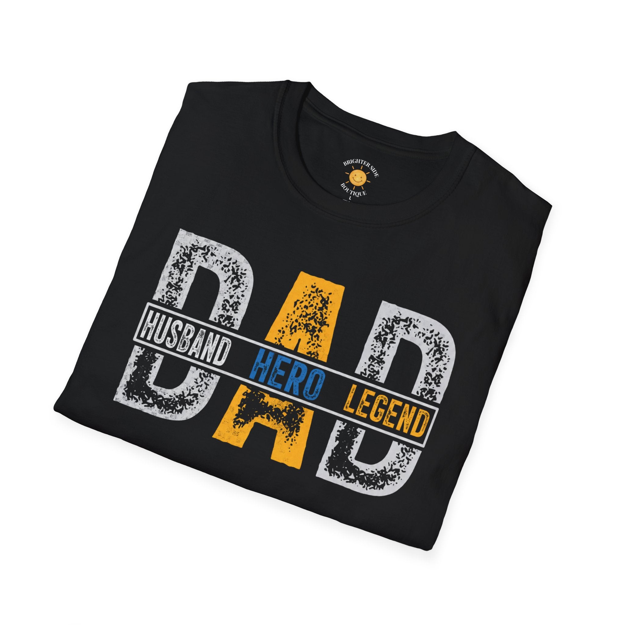 Dad: Husband Hero Legend T-Shirt