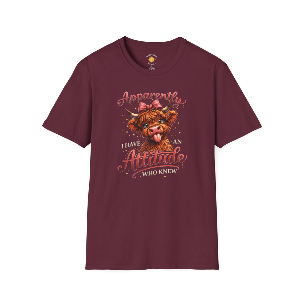 Apparently I Have An Attitude T-Shirt