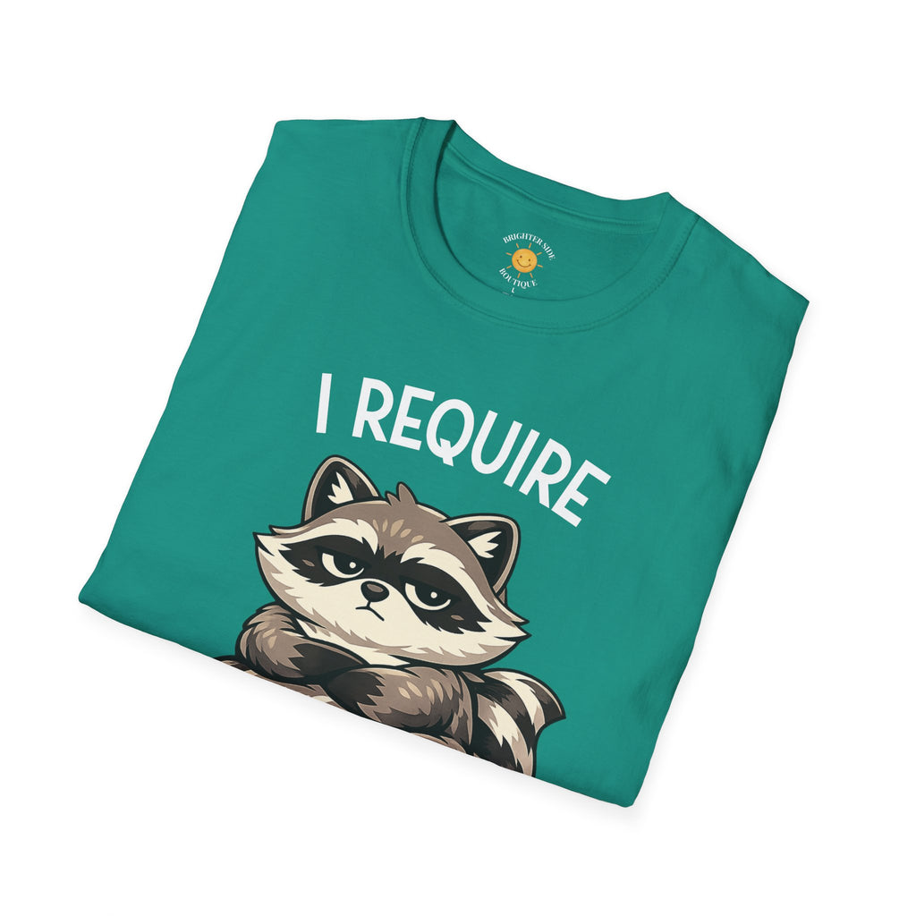 I Require Snacks T-Shirt