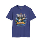 Reel Cool Bass Fishing Dad T-Shirt