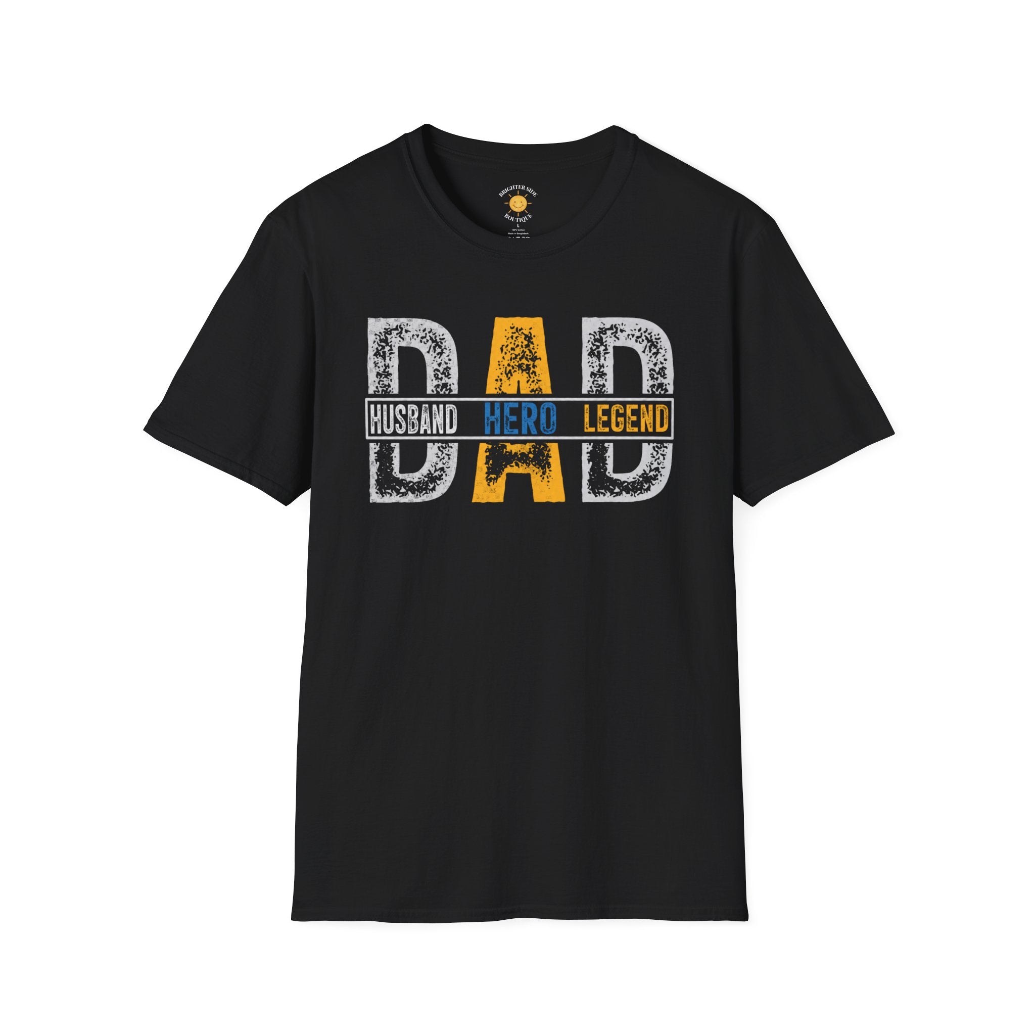 Dad: Husband Hero Legend T-Shirt