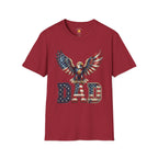 Patriotic Eagle Dad T-Shirt