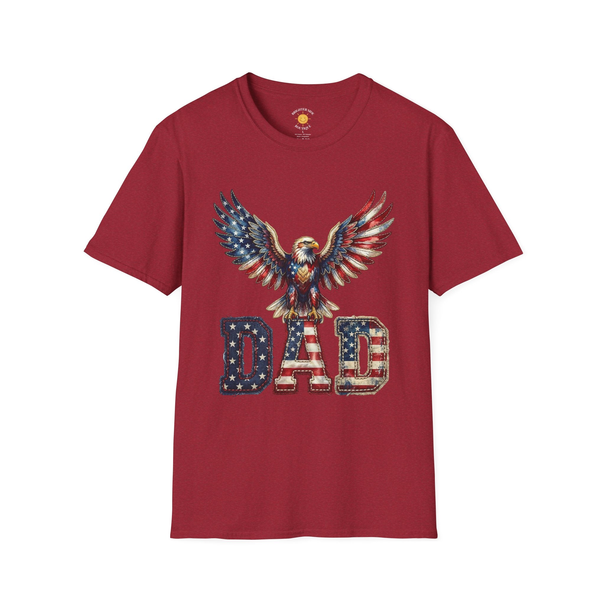 Patriotic Eagle Dad T-Shirt