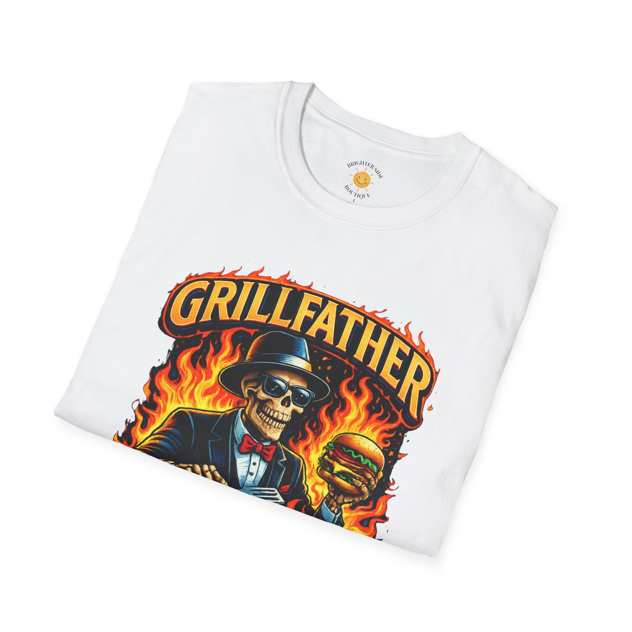 Grillfather Skeleton T-Shirt