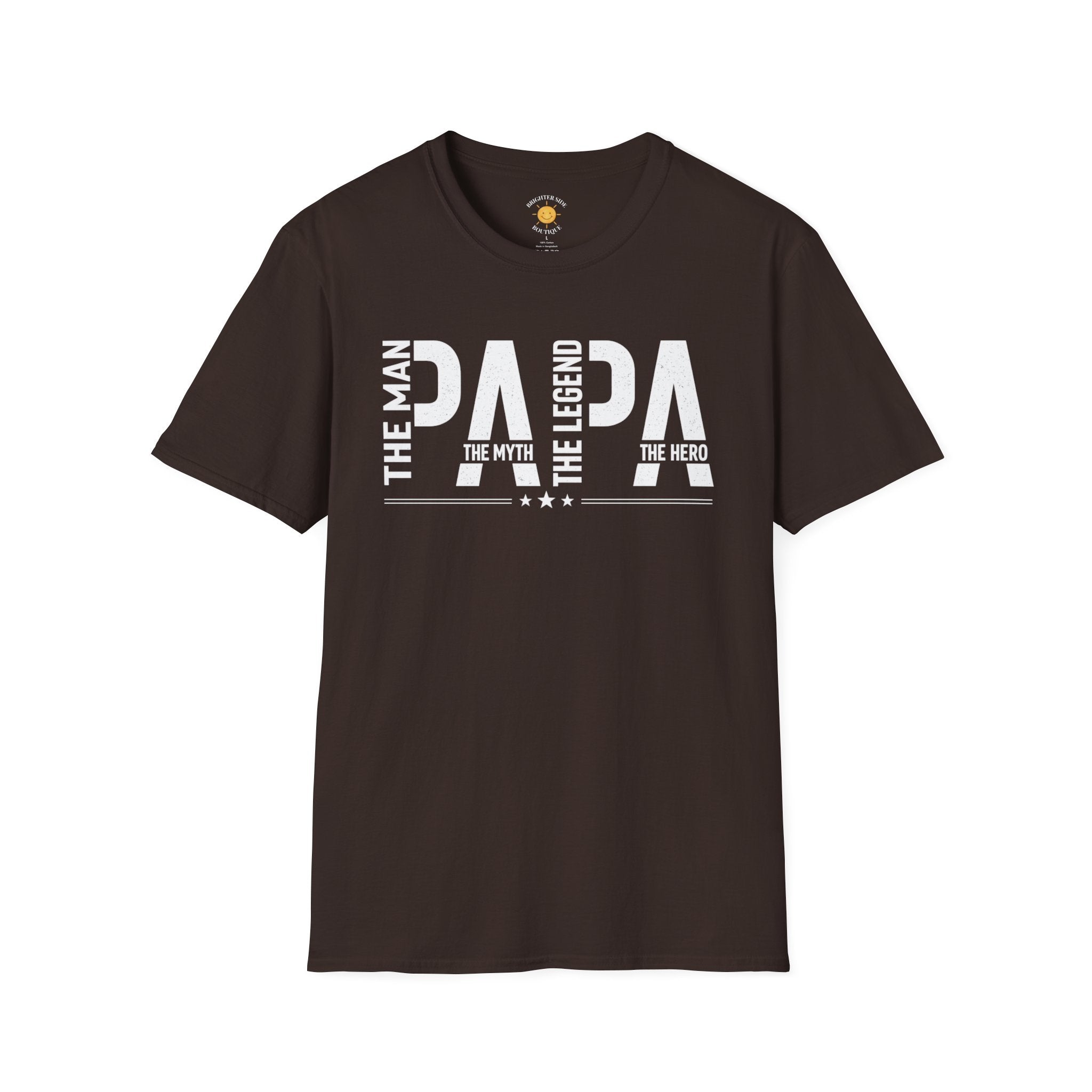 Papa: Man, Myth, Legend, Hero T-Shirt