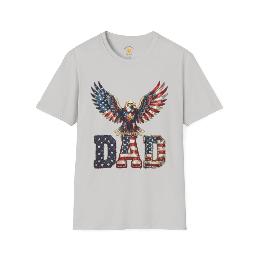 Patriotic Eagle Dad T-Shirt