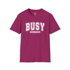 Busy Doing Nothing Varsity Humor T-Shirt