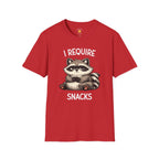 I Require Snacks T-Shirt
