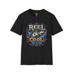 Reel Cool Bass Fishing Dad T-Shirt