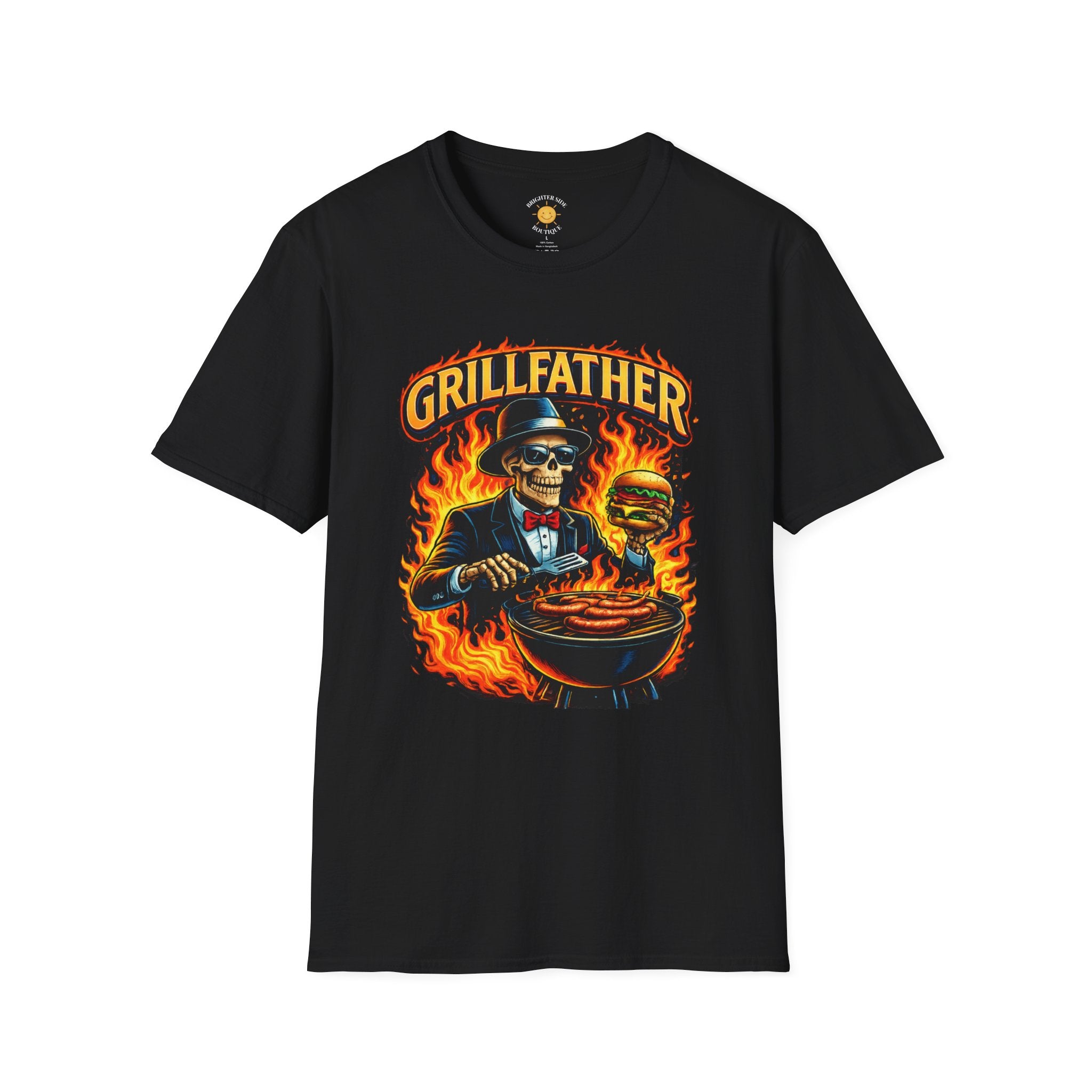 Grillfather Skeleton T-Shirt