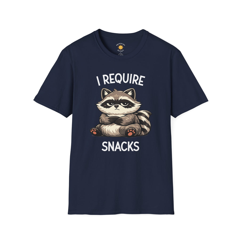 I Require Snacks T-Shirt