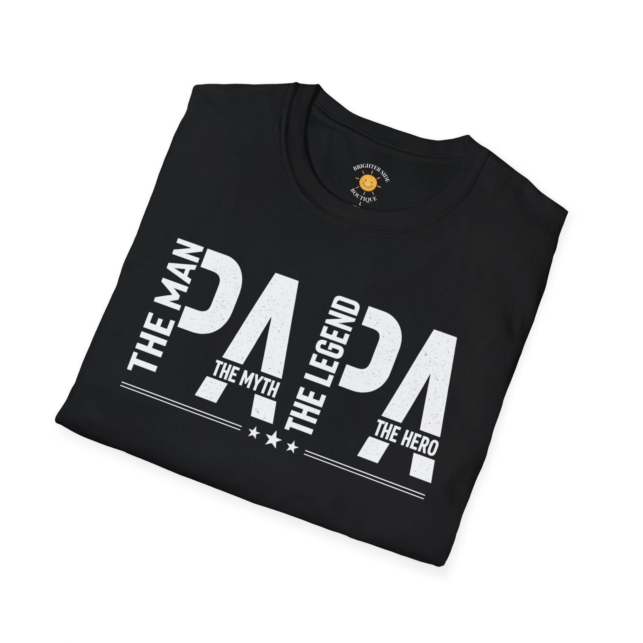 Papa: Man, Myth, Legend, Hero T-Shirt