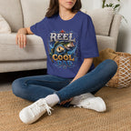 Reel Cool Bass Fishing Dad T-Shirt