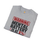 Mental Battery Is At 1% T-Shirt