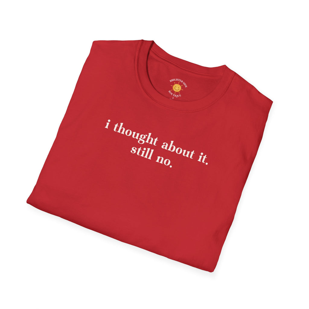 Still No T-Shirt