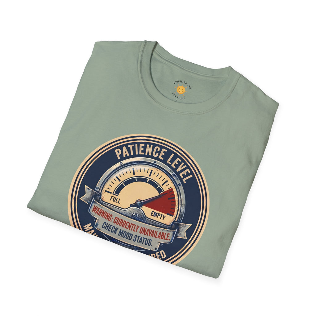 Patience Level T-Shirt