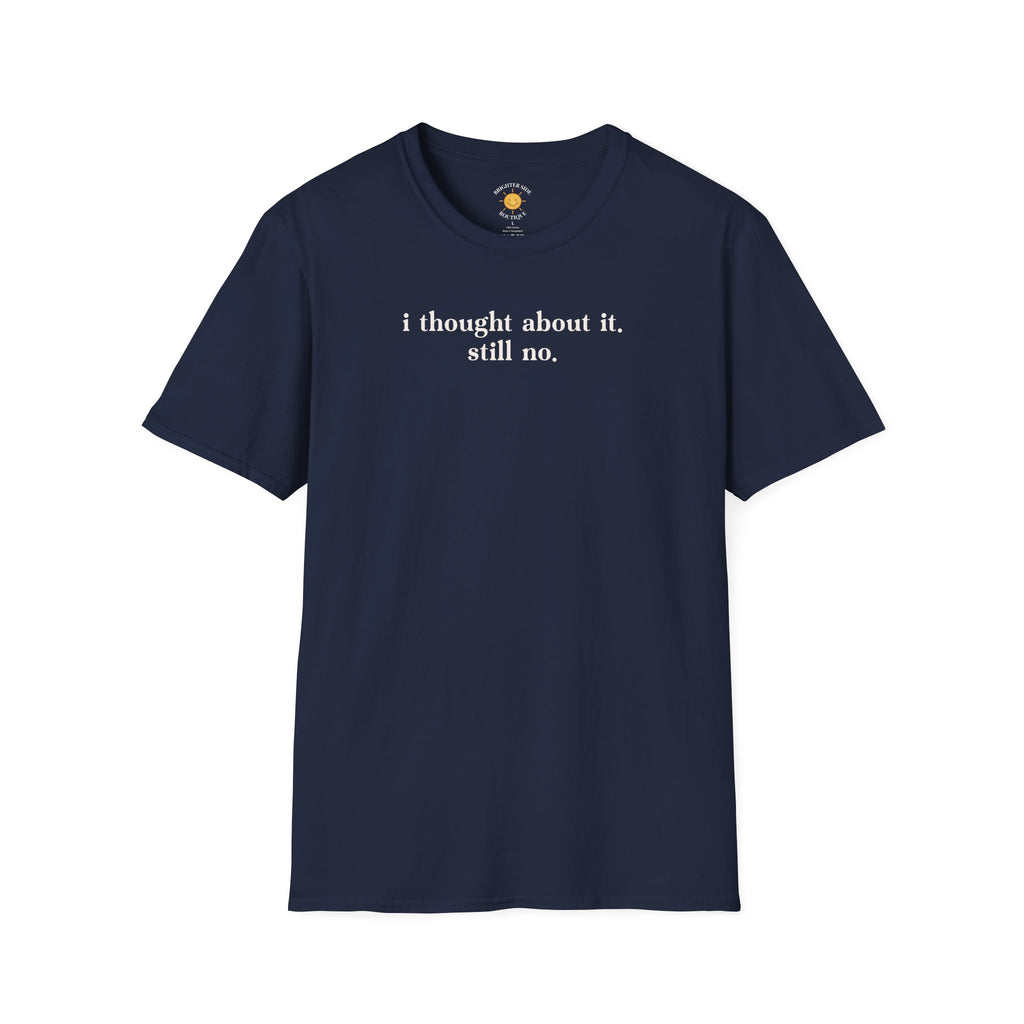 Still No T-Shirt