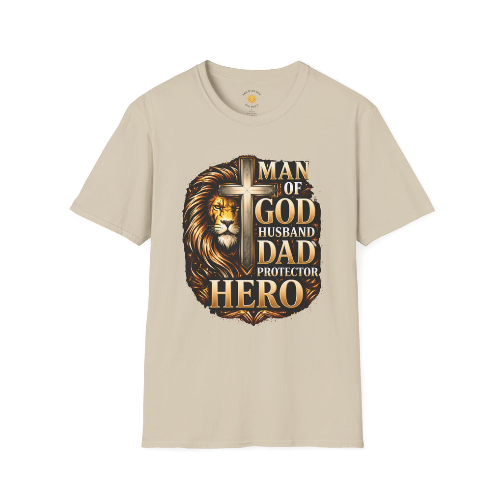 Lionhearted Man of God T-Shirt