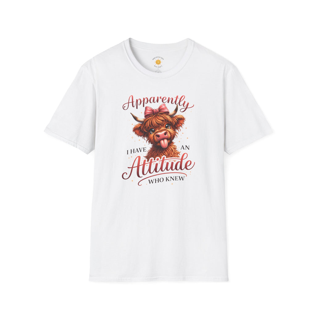 Apparently I Have An Attitude T-Shirt