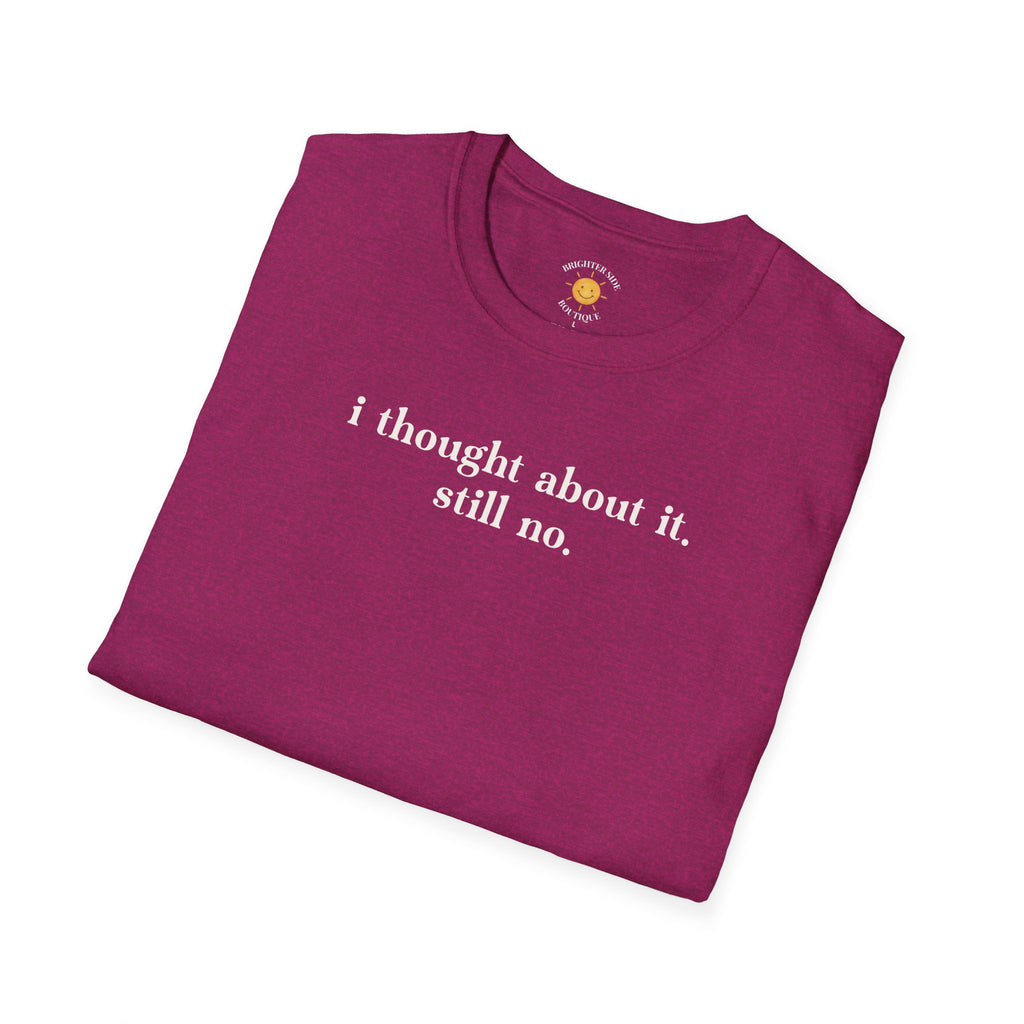 Still No T-Shirt