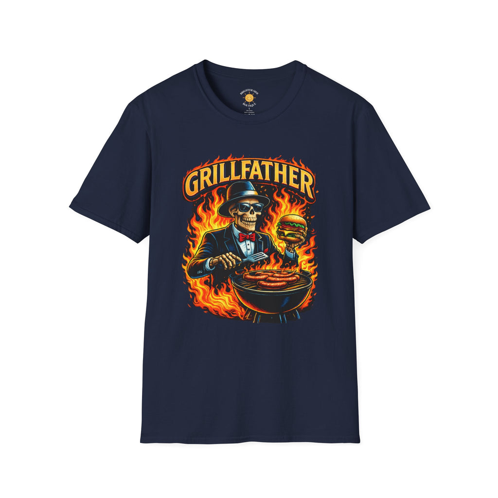 Grillfather Skeleton T-Shirt