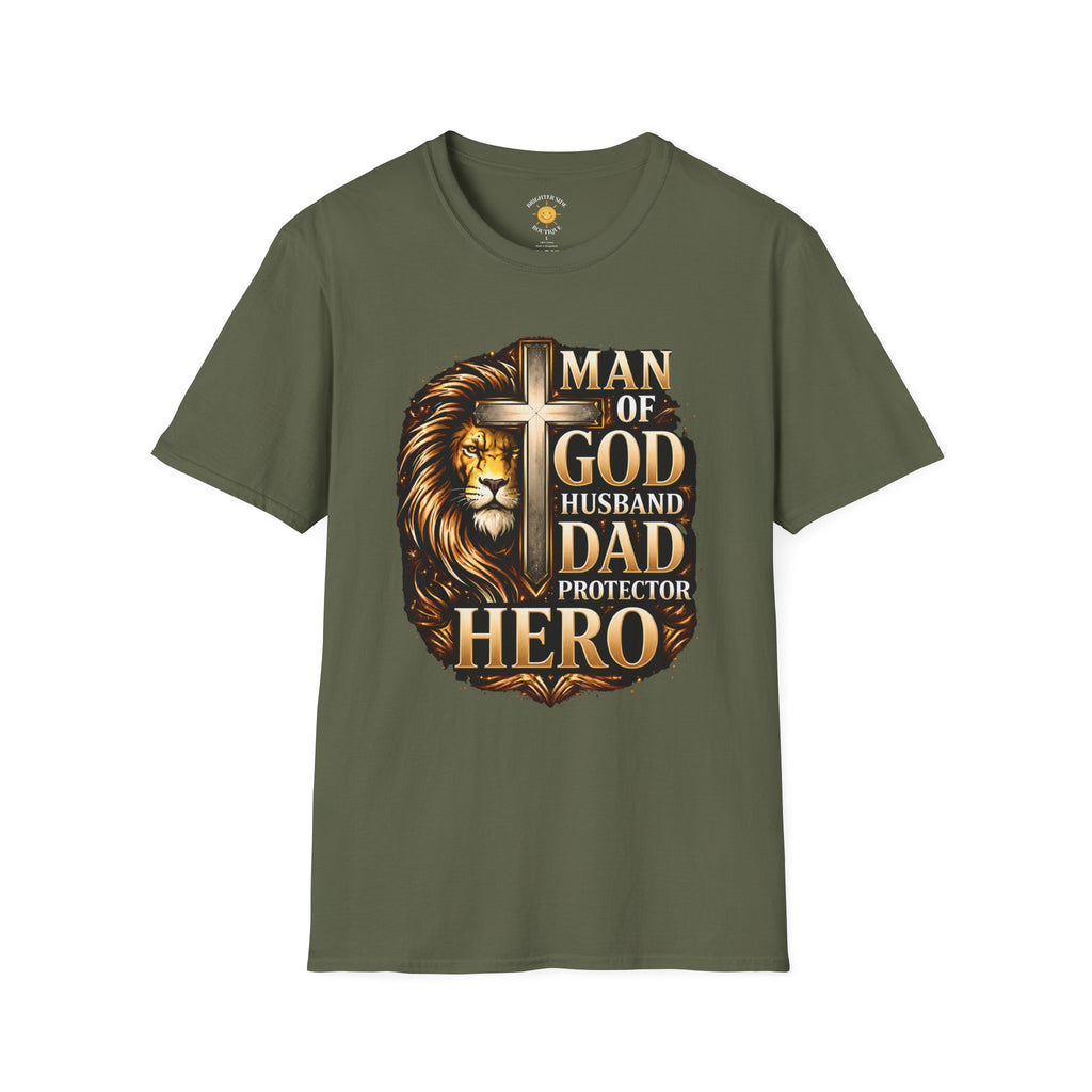 Lionhearted Man of God T-Shirt