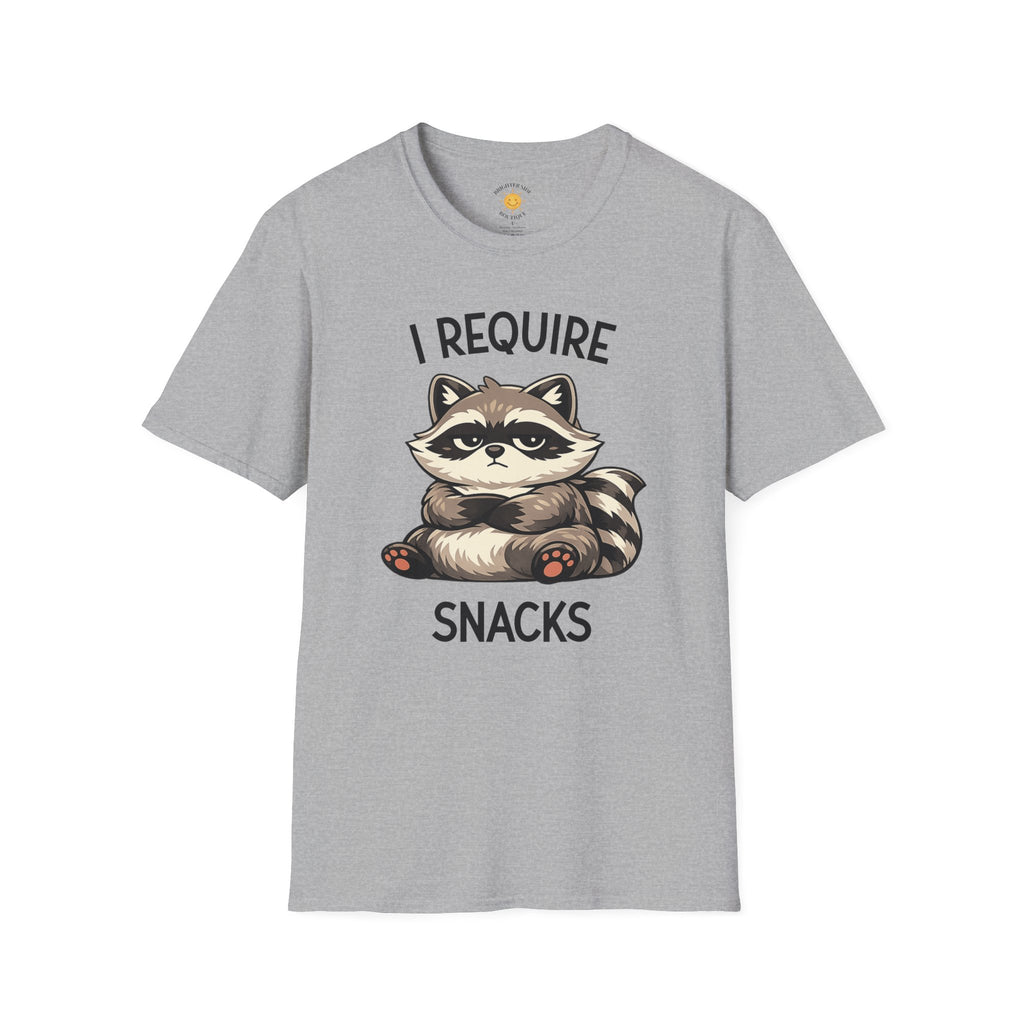 I Require Snacks T-Shirt