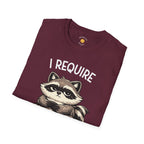 I Require Snacks T-Shirt