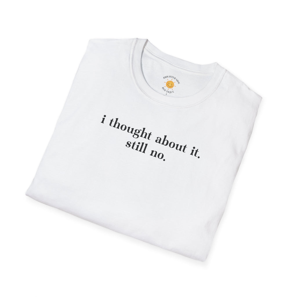 Still No T-Shirt