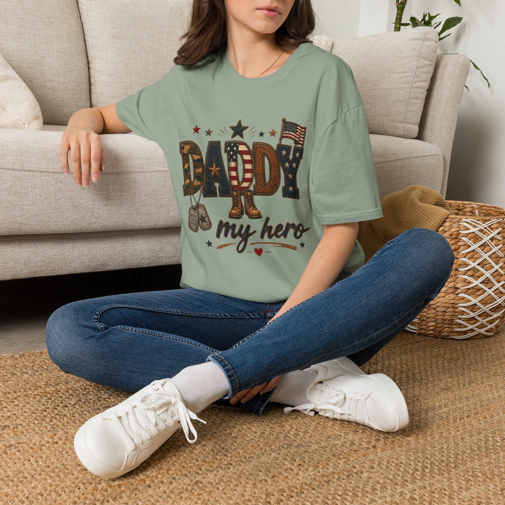Daddy My Hero T-Shirt