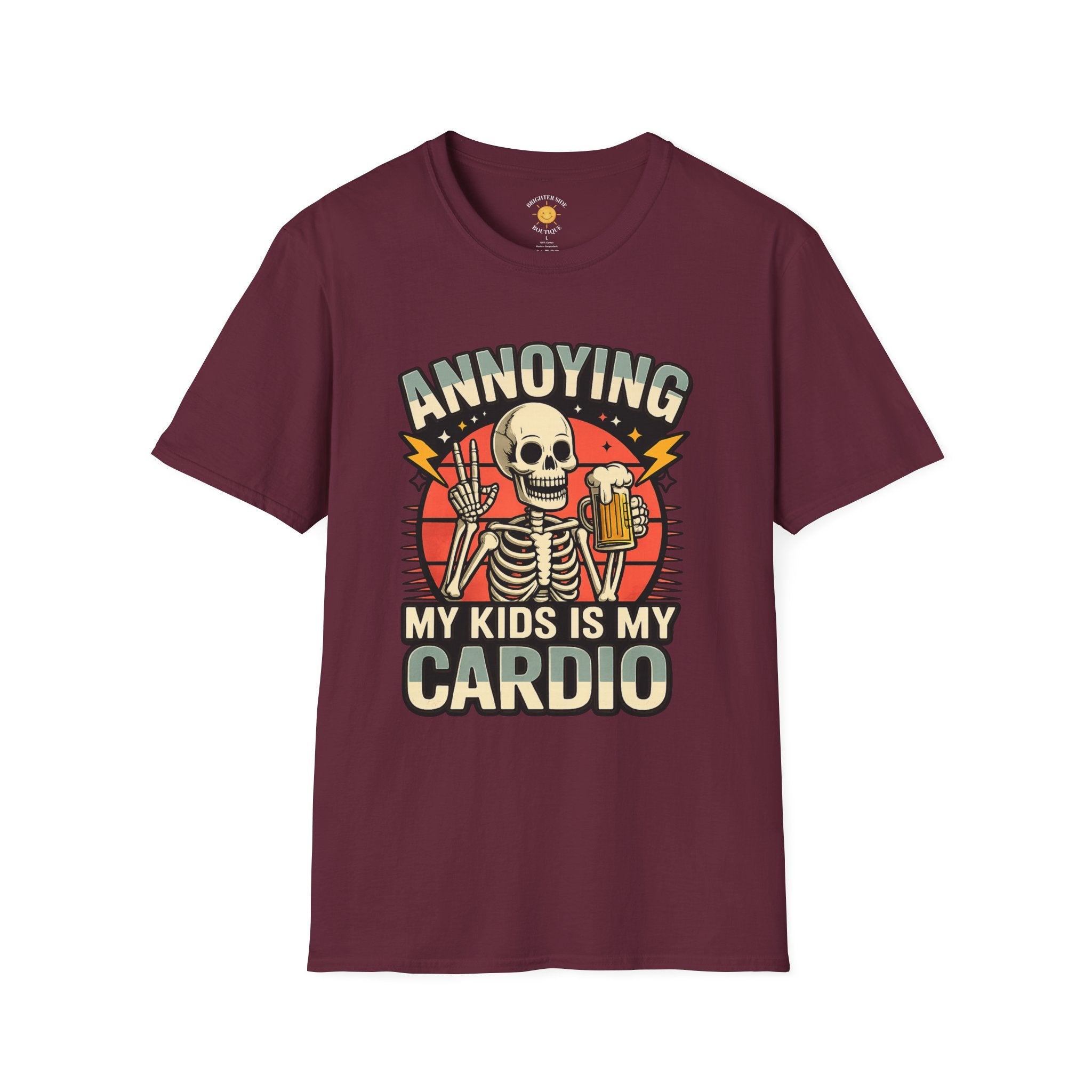 Annoying My Kids Is My Cardio Dad T-Shirt