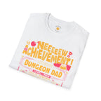 Dungeon Dad Achievement Unlocked RPG T-Shirt