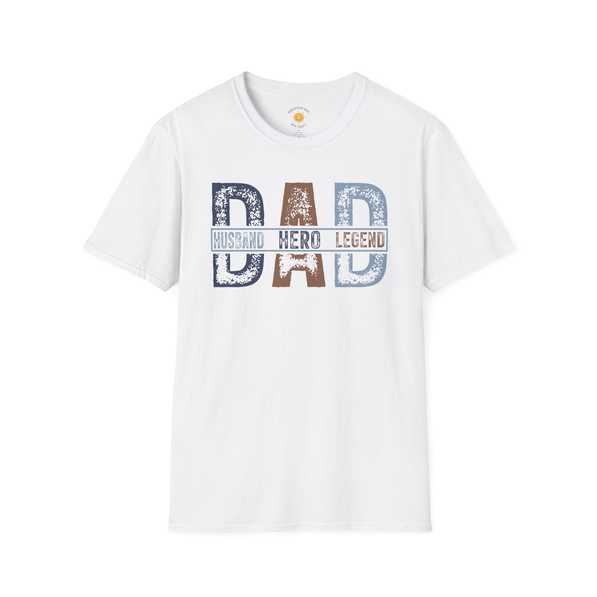 Dad: Husband Hero Legend T-Shirt