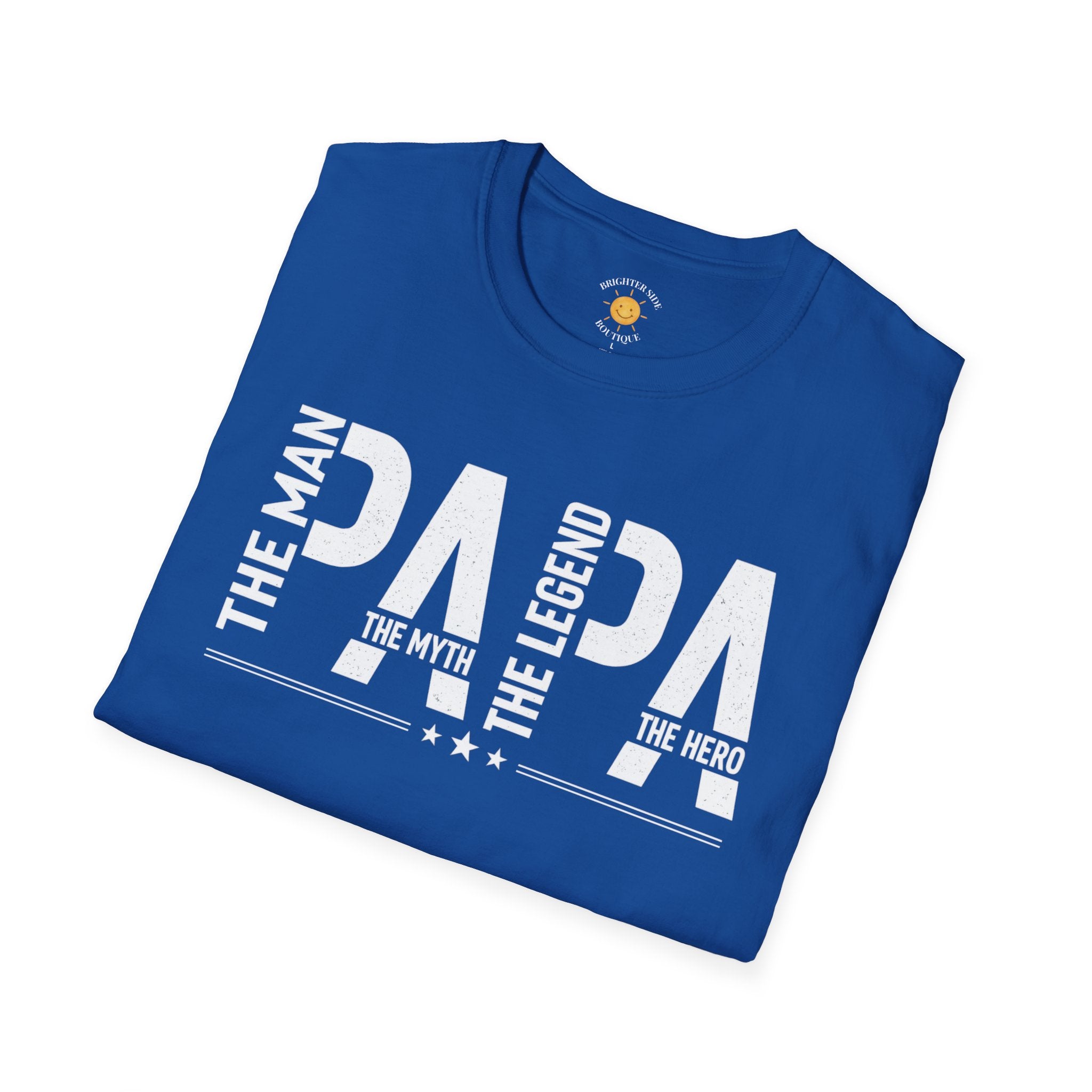 Papa: Man, Myth, Legend, Hero T-Shirt